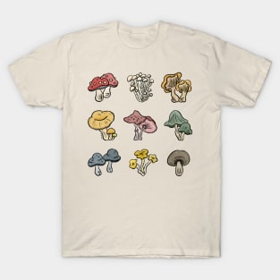 Mushroom print T-Shirt